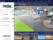 Tablet Screenshot of gerflor.com.tr