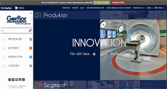 Desktop Screenshot of gerflor.se