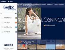Tablet Screenshot of gerflor.se